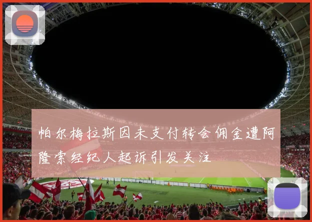 帕尔梅拉斯因未支付转会佣金遭阿隆索经纪人起诉引发关注