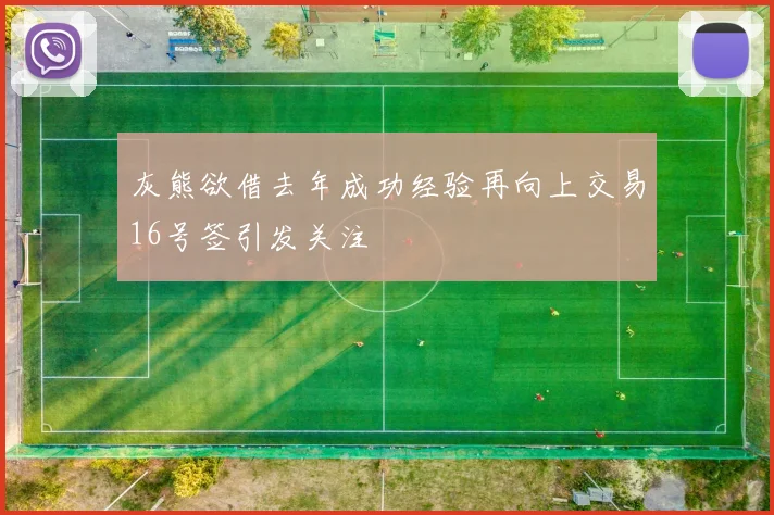 灰熊欲借去年成功经验再向上交易16号签引发关注
